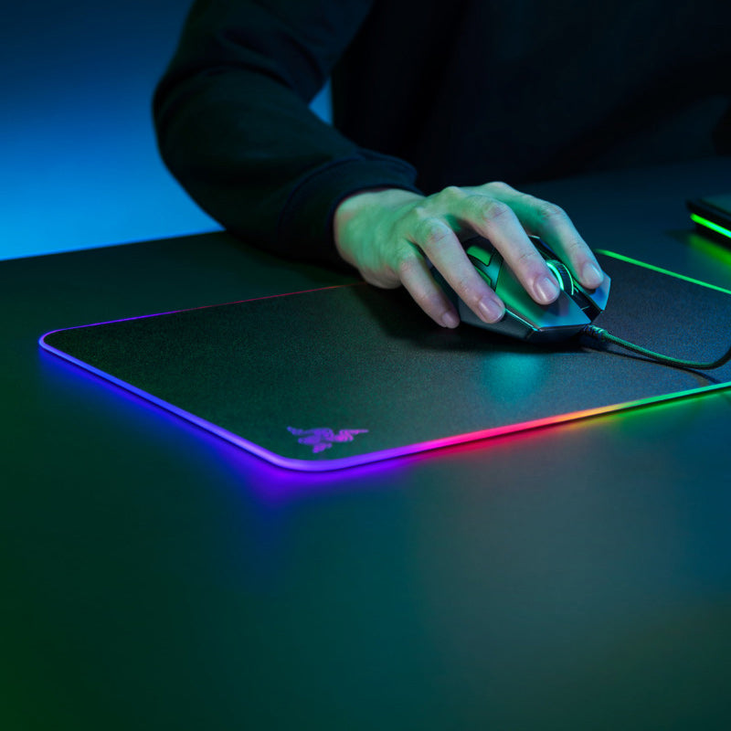 Razer Firefly Hard V2 RGB Game Mouse Pad Can Customize the Built-In Cable Non Slip Rubber Base