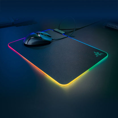 Razer Firefly Hard V2 RGB Game Mouse Pad Can Customize the Built-In Cable Non Slip Rubber Base