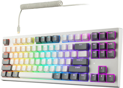 Phantom 87 Key Mechanical Keyboard, RGB Led, Outemu RED Switch