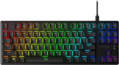 Alloy Origins - Mechanical Gaming Keyboard, Software-Controlled Light & Macro Customization, Compact Form Factor, RGB LED Backlit - Clicky  Blue Switch,