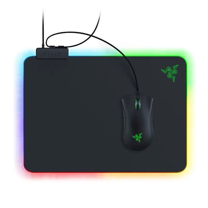 Razer Firefly Hard V2 RGB Game Mouse Pad Can Customize the Built-In Cable Non Slip Rubber Base