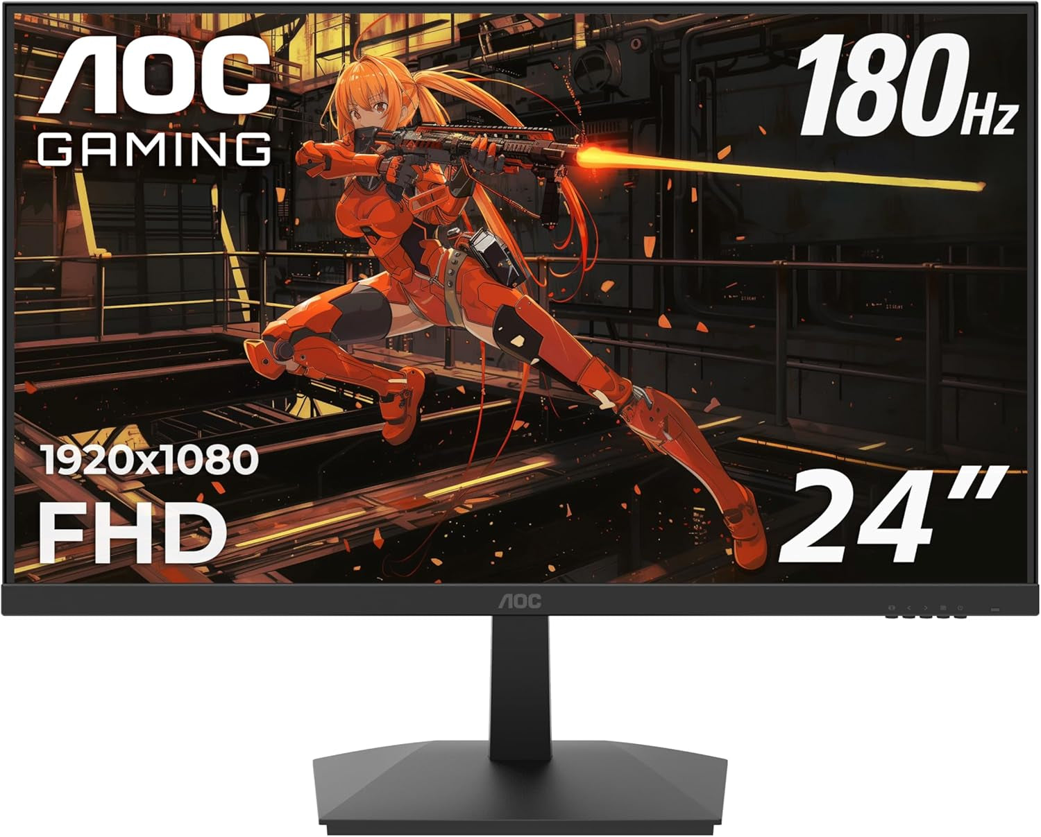 C27G2Z 27" Curved Frameless Ultra-Fast Gaming Monitor, FHD 1080P, 0.5Ms 240Hz, Freesync, 2X HDMI 2.0, 1X Display Port, Height Adjustable, Xbox PS5 Switch Ready, 3-Year Zero-Bright-Dot