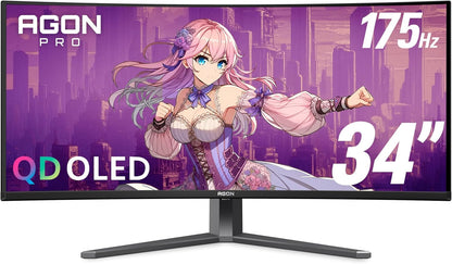 C27G2Z 27" Curved Frameless Ultra-Fast Gaming Monitor, FHD 1080P, 0.5Ms 240Hz, Freesync, 2X HDMI 2.0, 1X Display Port, Height Adjustable, Xbox PS5 Switch Ready, 3-Year Zero-Bright-Dot