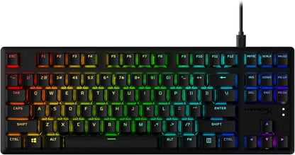 Alloy Origins - Mechanical Gaming Keyboard, Software-Controlled Light & Macro Customization, Compact Form Factor, RGB LED Backlit - Clicky  Blue Switch,