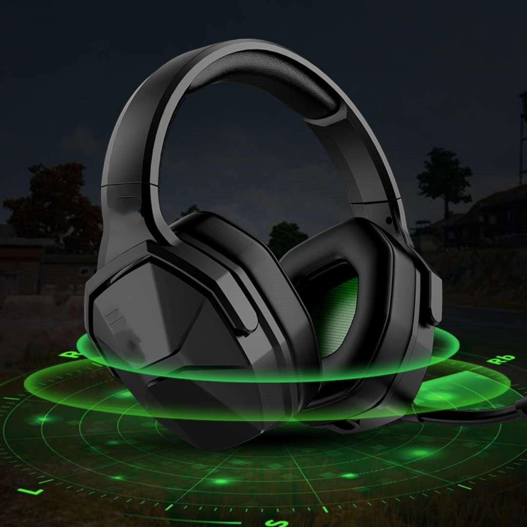 Headworn Gaming Headphones Wired Esports 7.1 Channel