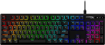 Alloy Origins - Mechanical Gaming Keyboard, Software-Controlled Light & Macro Customization, Compact Form Factor, RGB LED Backlit - Clicky  Blue Switch,