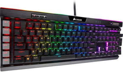 K95 RGB Platinum XT Mechanical USB Gaming Keyboard, Backlit RGB LED, Cherry MX RGB Brown, Black